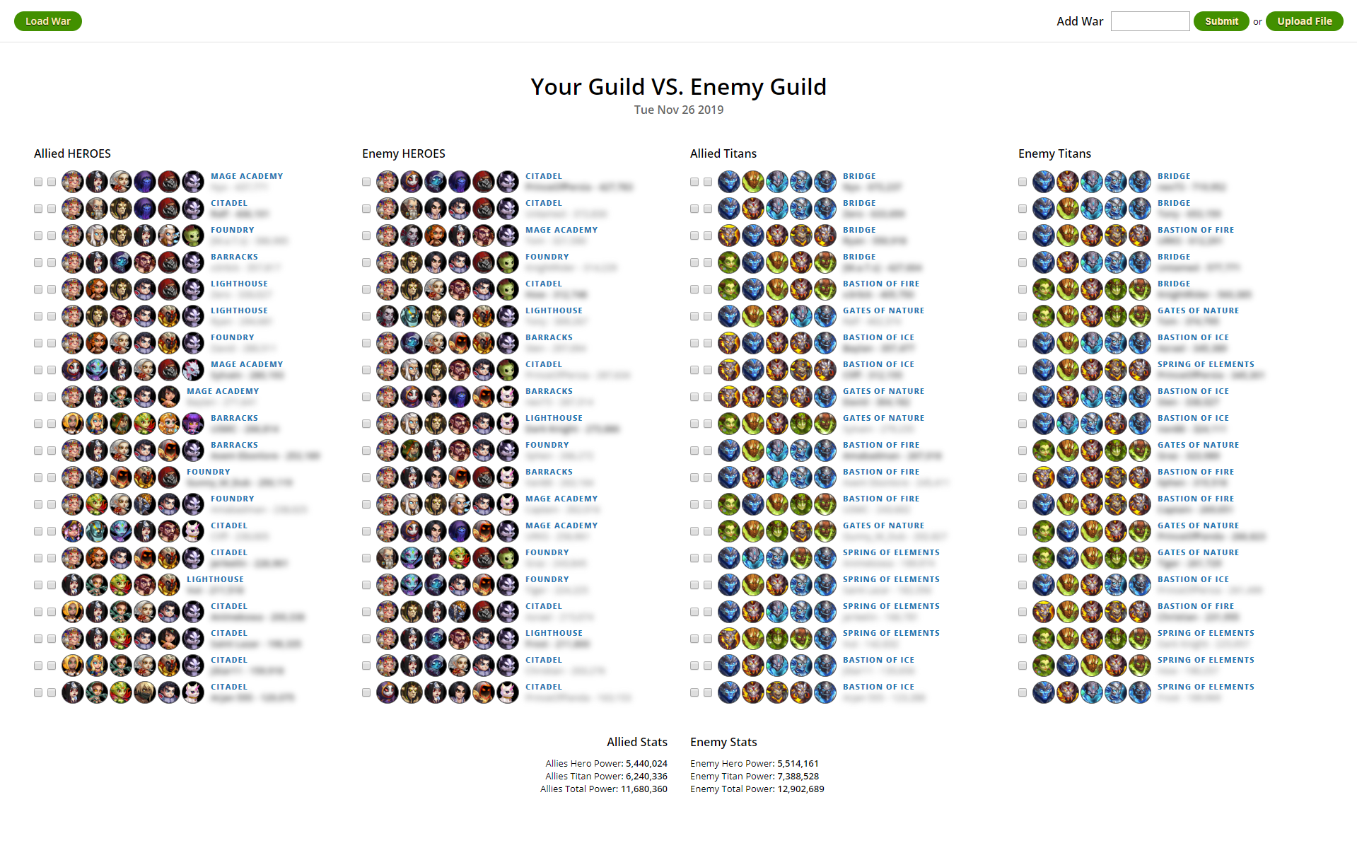 War Planner Screenshot